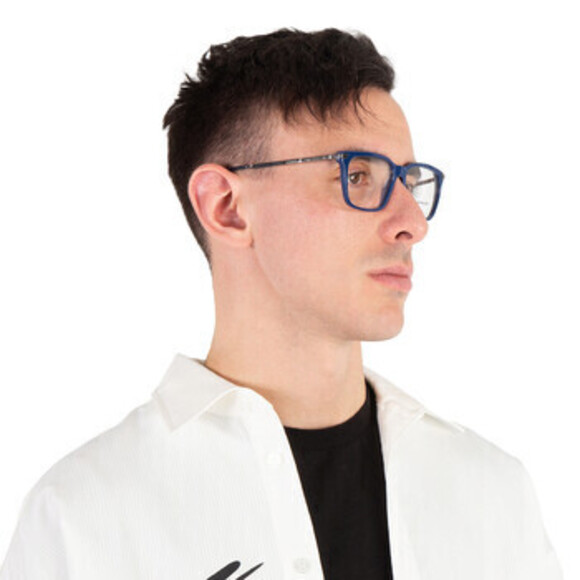 NEW WITH TAGS Burberry Ellis Demo Square Men's Eyeglasses BE2378 4058 53